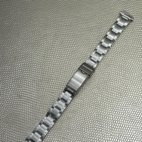 12mm - 16mm Stainless Steel Watch Bracelet with Fold-Over Clasp with Flap. - Picture 6 of 6